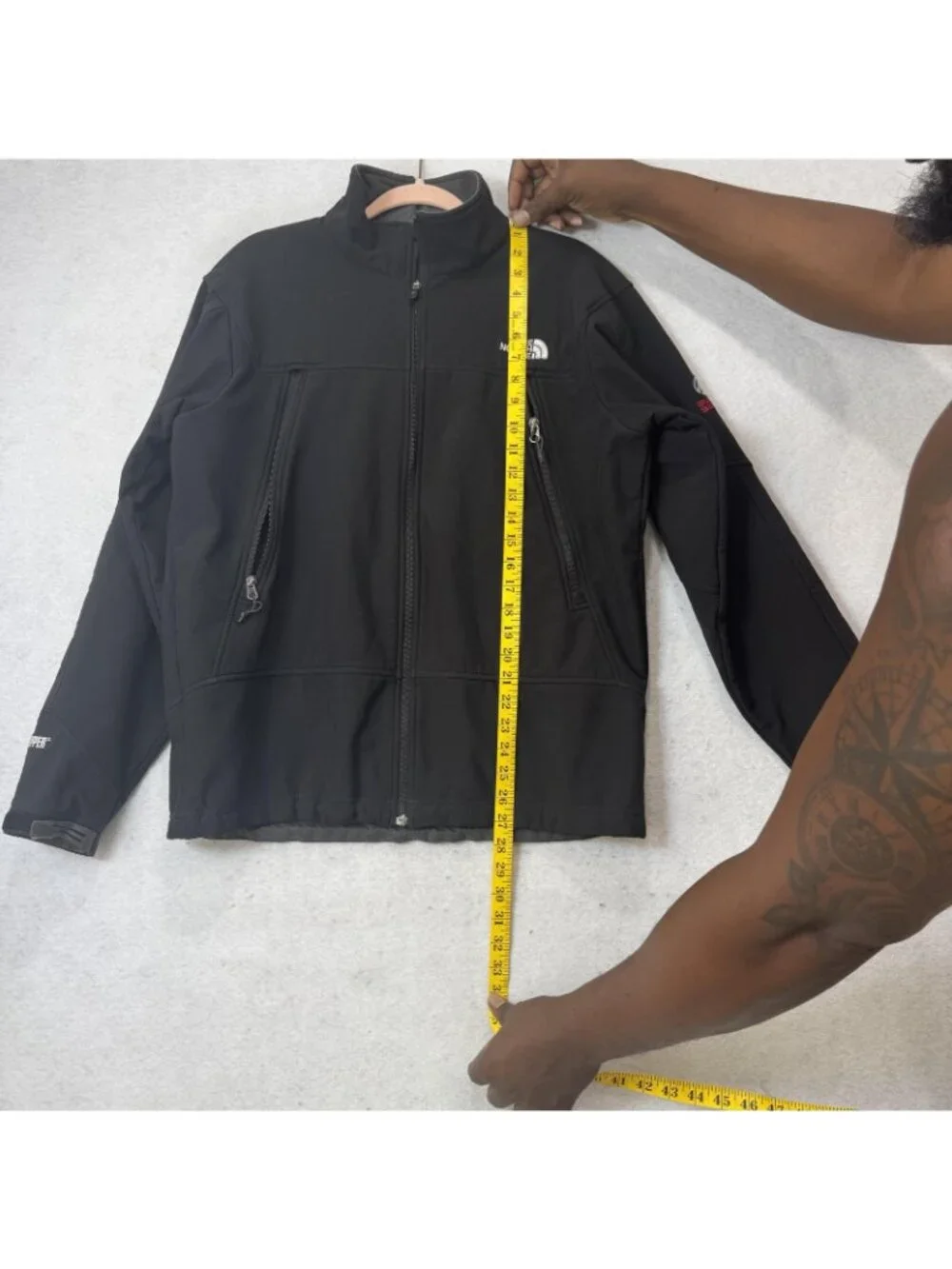 The North Face Jacket Mens Large Black Summit Series Softshell Windstopper